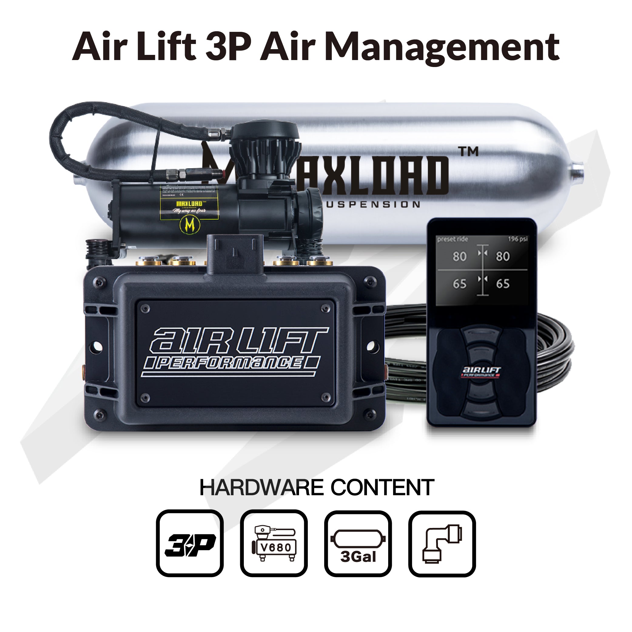 Air Lift 3P Air Management Package-For sale in the United States only