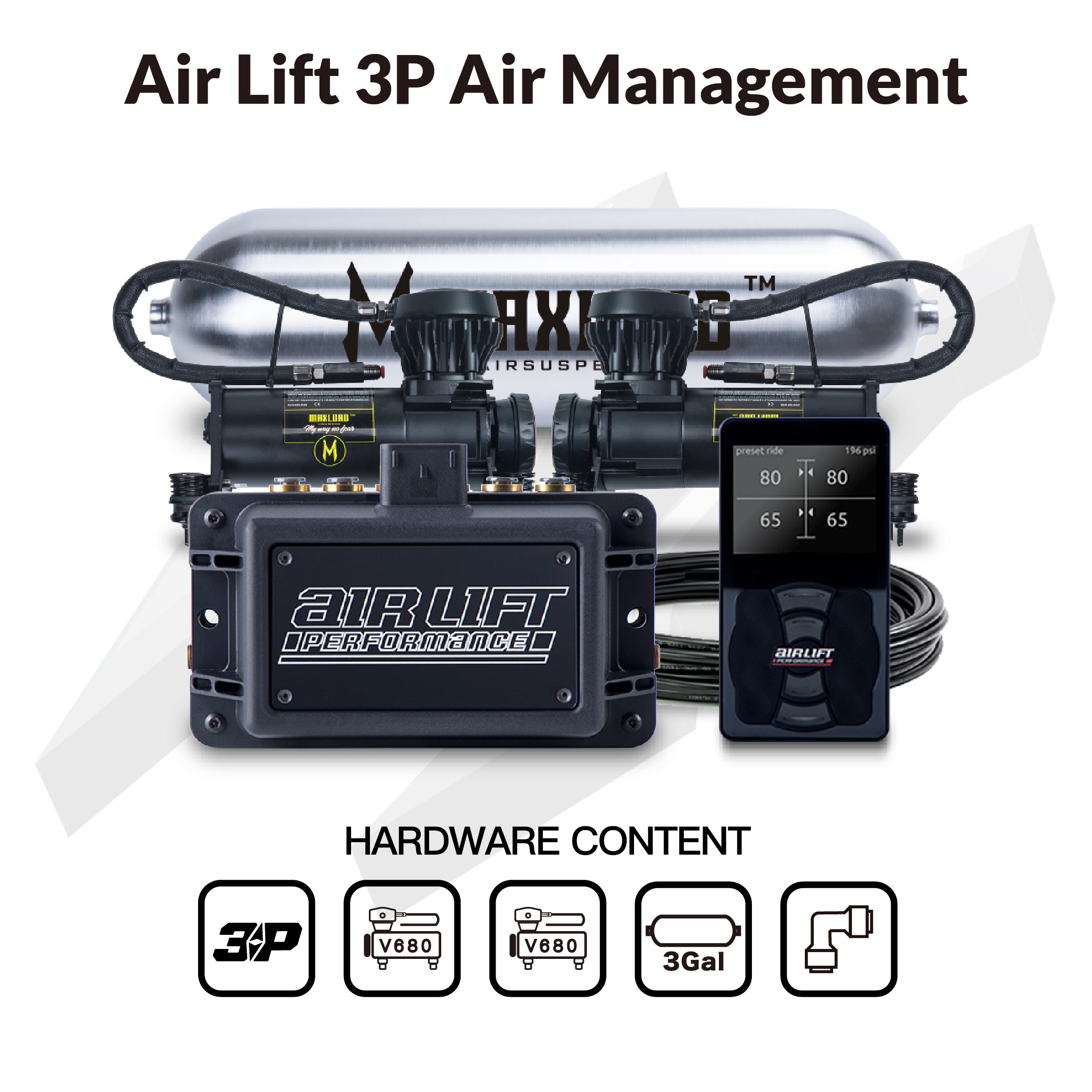 Air Lift 3P  Dual Compressor Package-For sale in the United States only