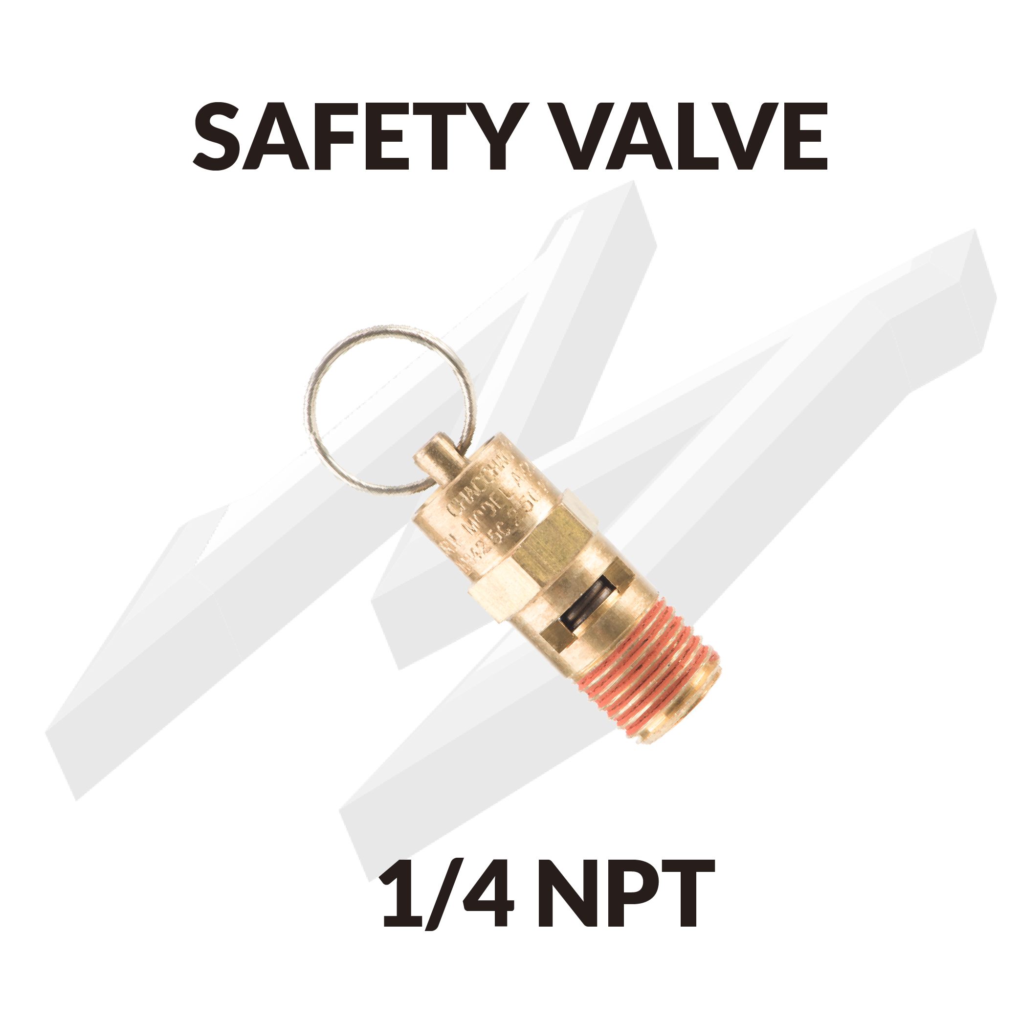 SAFETY VALVE 1/4 NPT